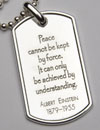 PeaceTag - Albert Einstein