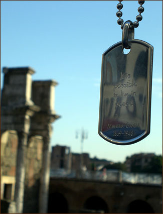 Peactags in Rome