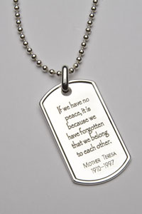 Mother Teresa PeaceTag&trade;