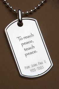 Pope John Paul II PeaceTag&trade;